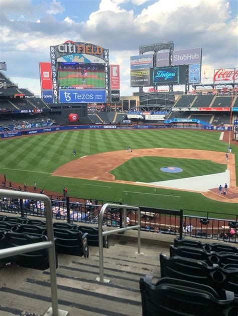 Awesome seats, but overpriced (like much of the ballpark). . Citi field seating view
